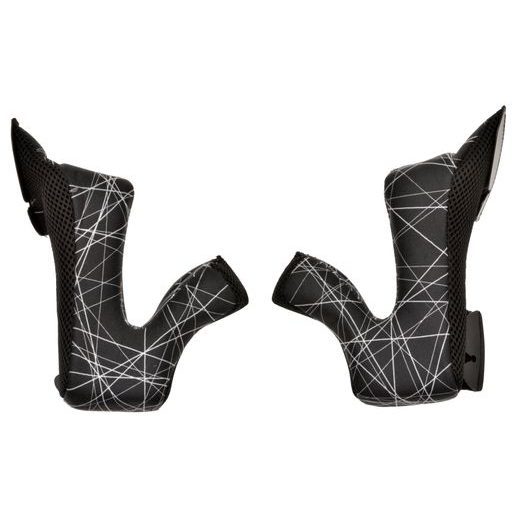 LÍCNÍCE INTERIÉRU PRO PŘILBY TWIST, AIROH (ČERNÉ)