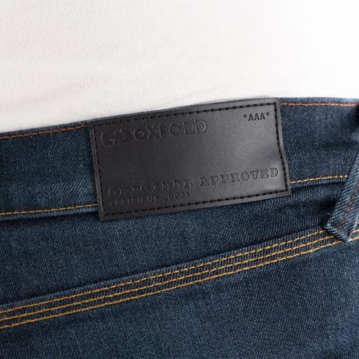 KALHOTY ORIGINAL APPROVED AAA STRAIGHT JEANS, OXFORD (SEPRANÁ MODRÁ)