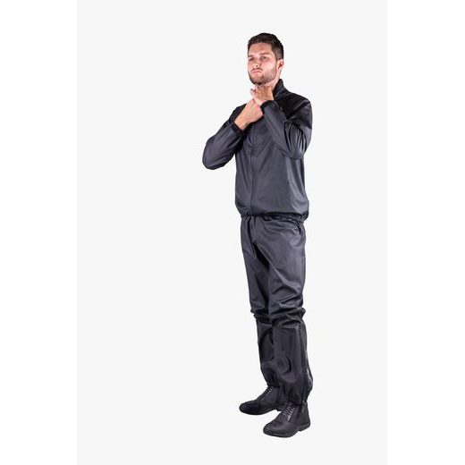 KALHOTY DO DEŠTĚ IXS CROIX X79009 ČERNÝ 3XL