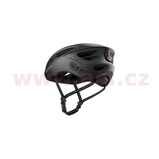 CYKLO PŘILBA S HEADSETEM R1 EVO, SENA (MATNÁ ČERNÁ)