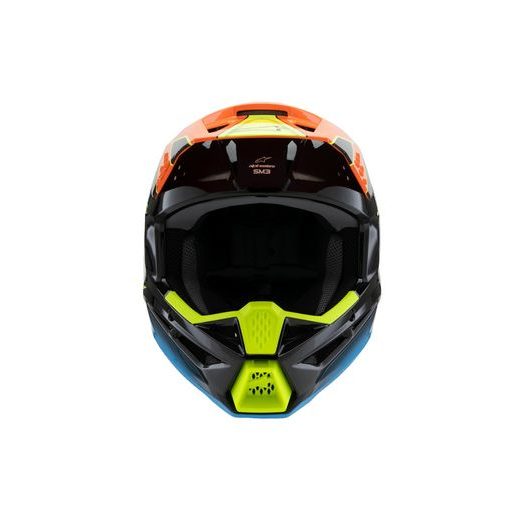 PŘILBA S-M3 FRAY, ALPINESTARS, DĚTSKÁ (ČERNÁ/ORANŽOVÁ FLUO/ŽLUTÁ FLUO/TYRKYSOVÁ) 2026