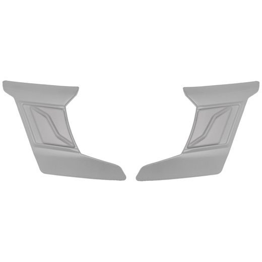 ČELNÍ KRYTY VRCHNÍ VENTILACE PRO PŘILBY CYKLON, CASSIDA - ČR (BÍLÁ PERLEŤ, PÁR)