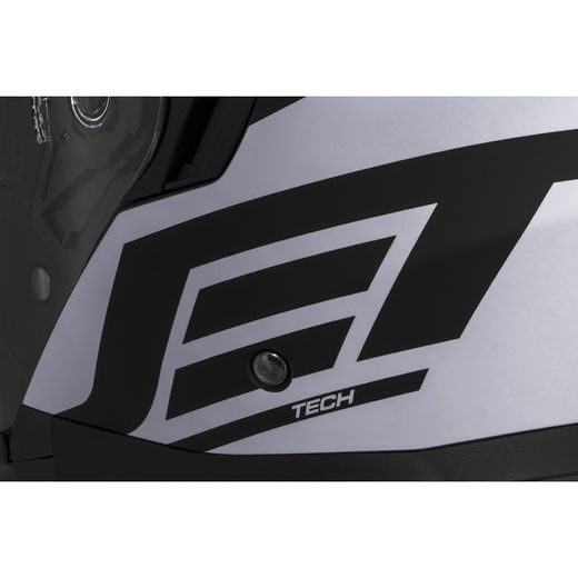 PŘILBA JET TECH CORSO, CASSIDA (ČERNÁ MATNÁ/ŠEDÁ)