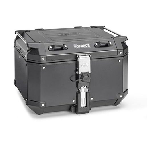 MONOKEY TOPCASE K-FORCE - 48L, KAPPA (ČERNÝ, HLINÍK, 32,3X45,4X48 CM)