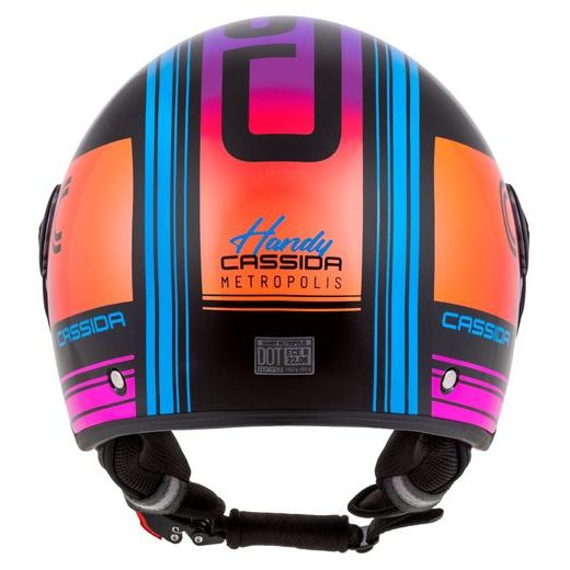 PŘILBA HANDY METROPOLIS, CASSIDA (ČERNÁ/TYRKYSOVÁ/GRADIENT) 2026