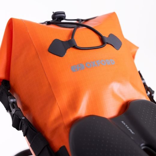 BRAŠNA POD SEDLO AQUA EVO ADVENTURE, OXFORD (ORANŽOVÁ, OBJEM 10 L)