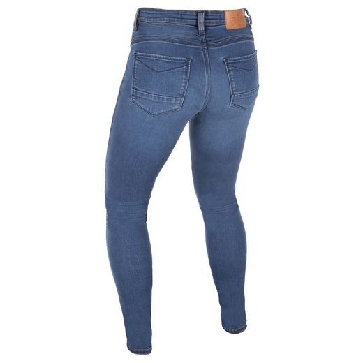 ZKRÁCENÉ JEANS SOFIA AA SLIM JEANS, OXFORD, DÁMSKÉ (SVĚTLÁ MODRÁ)