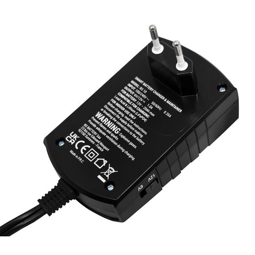 NABÍJEČKA BATERIÍ BS-BATTERY AUTOMATIC BS10 (VHODNÉ TAKÉ PRO LITHIOVÉ BATERIE) 6/12V 1000MA