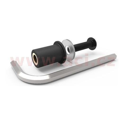 INBUSY PRO PLEXI VČ. MATIC M5 V PRYŽOVÉM POUZDŘE A PODLOŽEK, OXFORD (ČERNÝ ELOX)