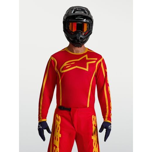 DRES FLUID APEX V2, ALPINESTARS (ČERVENÁ/ZLATÁ) 2027