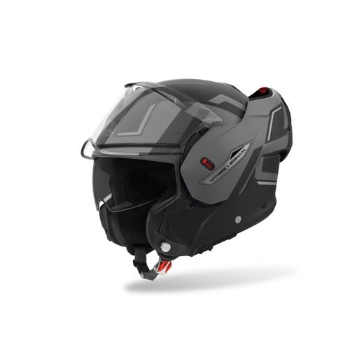 PŘILBA MATHISSE 2 GENIUS, AIROH (ŠEDÁ MATNÁ) 2026