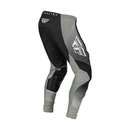 KALHOTY LITE, FLY RACING - USA 2023 (ČERNÁ/ŠEDÁ)
