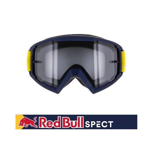 BRÝLE WHIP, REDBULL SPECT (MODRÉ, PLEXI ČIRÉ)