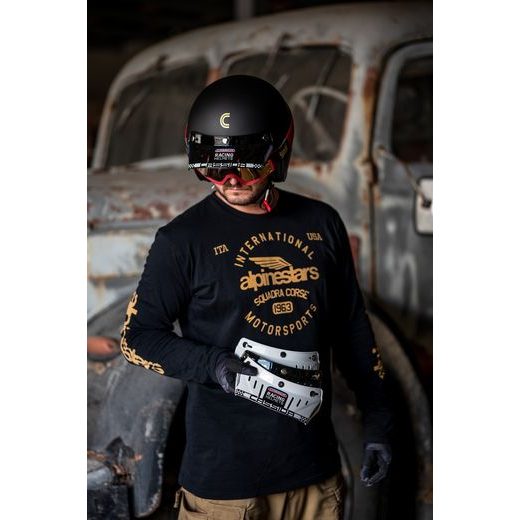 PLOCHÝ KŠILT OXYGEN/ESO RACING SPIRIT, CASSIDA (ČERNÝ, CVAKÁNÍ NA DRUKY)