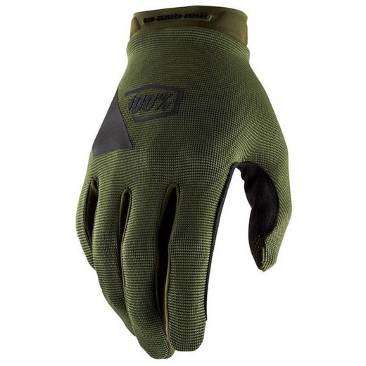 RUKAVICE RIDECAMP, 100% (ZELENÁ)