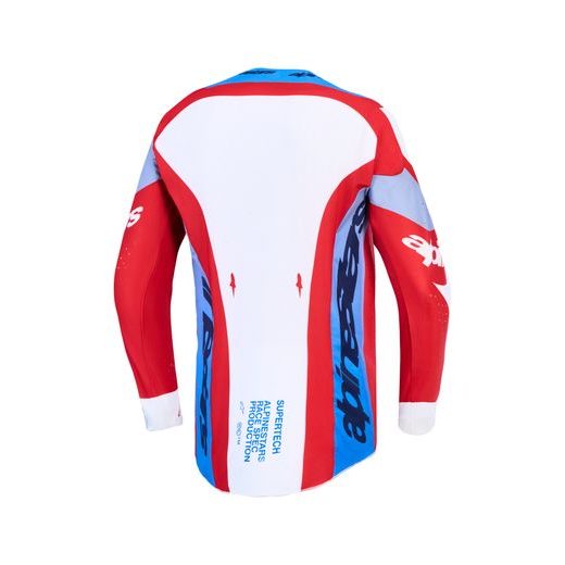 DRES SUPERTECH DYNA, ALPINESTARS (ČERVENÁ/BÍLÁ/MODRÁ/ZELENÁ/ČERNÁ) 2027