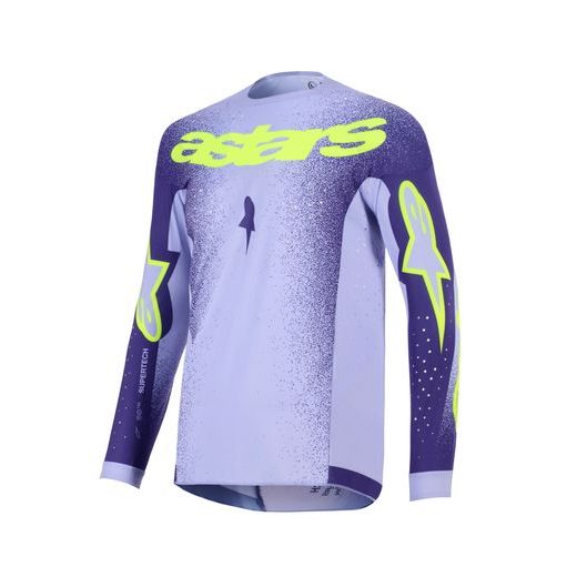 DRES SUPERTECH SCENZ, ALPINESTARS (FIALOVÁ/ŽLUTÁ FLUO) 2026