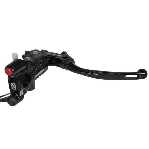 ČERNÝ SET RADIÁLNÍ HLAVNÍHO BRZDOVÉHO/SPOJKOVÉHO VÁLCE READY TO BRAKE + PANEL S TLAČÍTKY ACCOSSATO KITA31