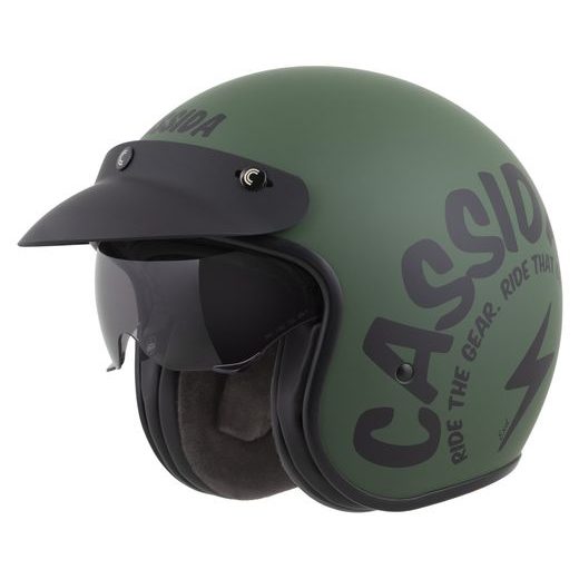 PŘILBA OXYGEN 2.0 GEAR, CASSIDA (ZELENÁ MATNÁ/ČERNÁ) 2026