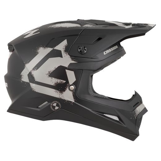 PŘILBA CROSS CUP 2 CREW, CASSIDA (ČERNÁ MATNÁ/PÍSKOVÁ) 2026