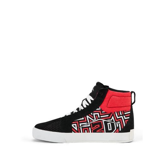 BOTY RIDE-63 CANVAS FQ20 KOLEKCE, ALPINESTARS (ČERNÁ/BÍLÁ/ČERVENÁ) 2027