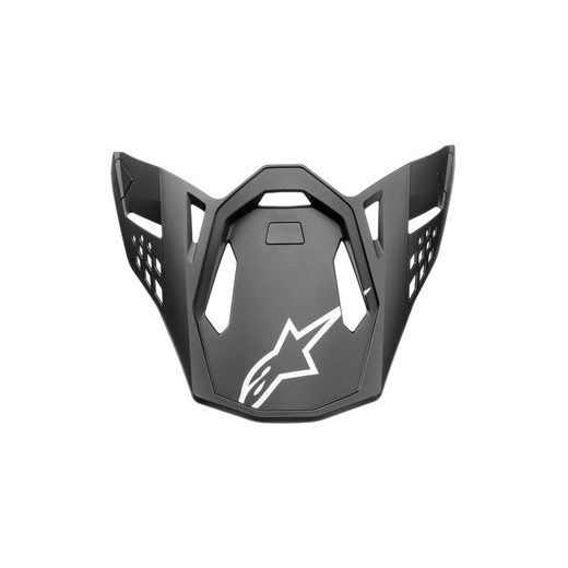 KŠILT PRO PŘILBY SUPERTECH S-M10 A S-M8 SOLID, ALPINESTARS (ČERNÝ MATNÝ, VERZE ECE 22.05)