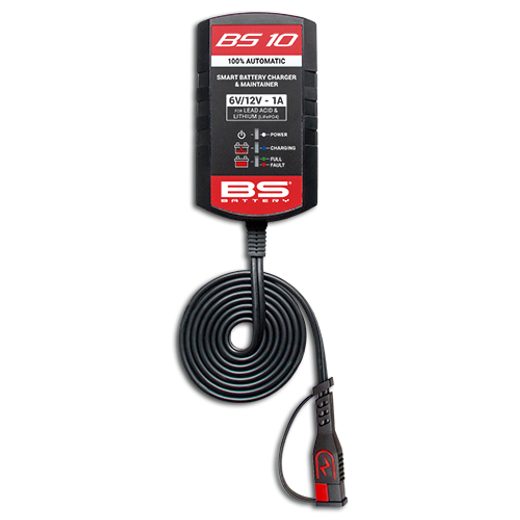 NABÍJEČKA BATERIÍ BS-BATTERY AUTOMATIC BS10 (VHODNÉ TAKÉ PRO LITHIOVÉ BATERIE) 6/12V 1000MA