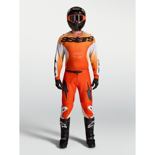 DRES RACER AMBER, ALPINESTARS (ČERVENÁ/SVĚTLE ŠEDÁ/ČERNÁ) 2027