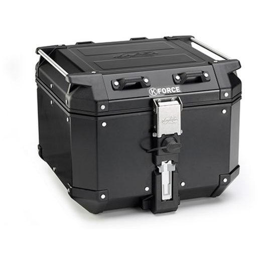 MONOKEY TOPCASE K-FORCE - 42L, KAPPA (ČERNÝ, HLINÍK, 40,9X32,3X45,4 CM)