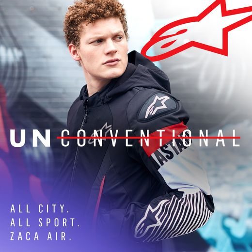 BUNDA ZACA AIR WATERPROOF, ALPINESTARS (ČERNÁ/BÍLÁ/ČERVENÁ FLUO) 2026