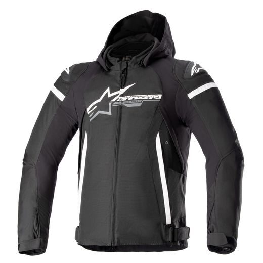 BUNDA ZACA WATERPROOF, ALPINESTARS (ČERNÁ/BÍLÁ) 2026