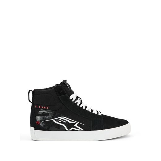 BOTY RIDE-63 CANVAS FQ20 KOLEKCE, ALPINESTARS (ČERNÁ/BÍLÁ/ČERVENÁ) 2027