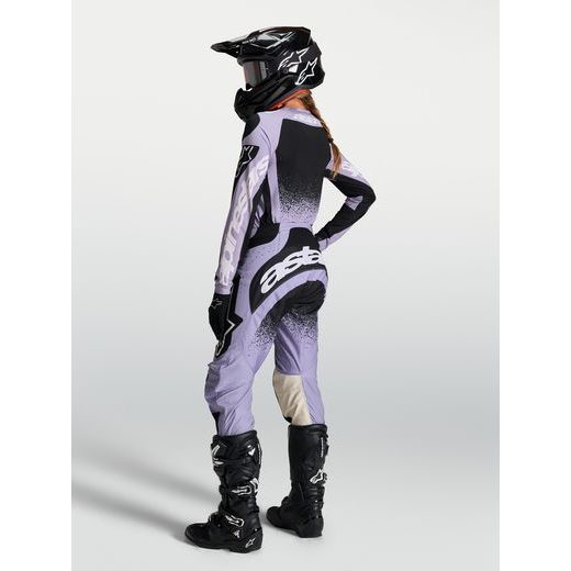 DRES STELLA TECHSTAR SWAN, ALPINESTARS, DÁMSKÉ (SVĚTLE FIALOVÁ/ČERNÁ) 2027