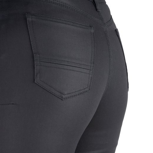 PRODLOUŽENÉ KALHOTY ORIGINAL APPROVED WAXED JEGGINGS AA, OXFORD, DÁMSKÉ (ČERNÉ)