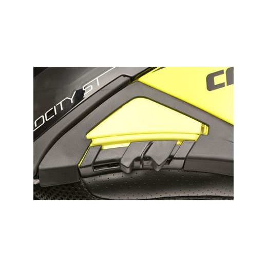 PŘILBA VELOCITY ST 2.1, CASSIDA (ŽLUTÁ FLUO/ČERNÁ, PLEXI S PŘÍPRAVOU PRO PINLOCK)