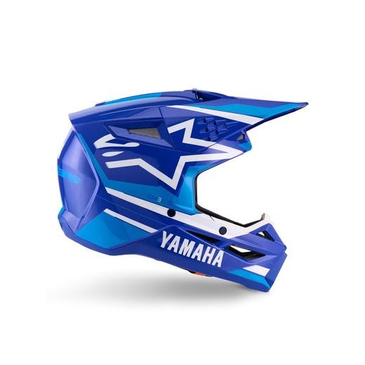 PŘILBA S-M3 YAMAHA KOLEKCE, ALPINESTARS, DĚTSKÁ (MODRÁ/BÍLÁ) 2026