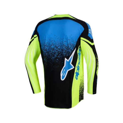 DRES TECHSTAR NOMUR, ALPINESTARS (TMAVĚ MODRÁ/ŽLUTÁ FLUO/MODRÁ) 2026