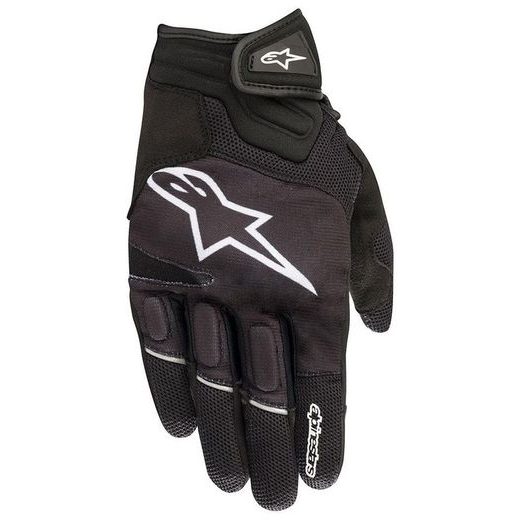 RUKAVICE ATOM, ALPINESTARS (ČERNÉ/BÍLÉ) 2025