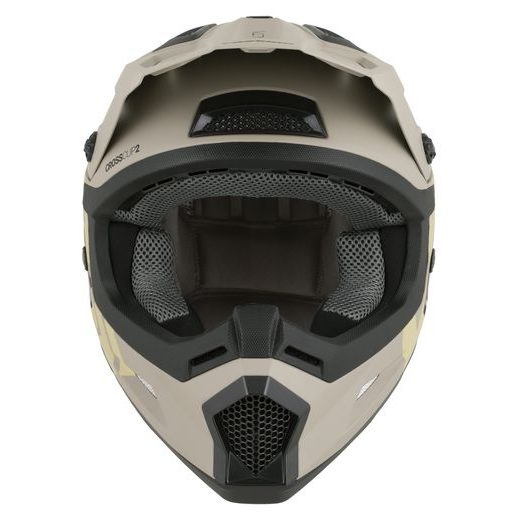 PŘILBA CROSS CUP 2 ALTA JUNIOR, CASSIDA, DĚTSKÁ (PÍSKOVÁ MATNÁ/ŠEDÁ) 2026