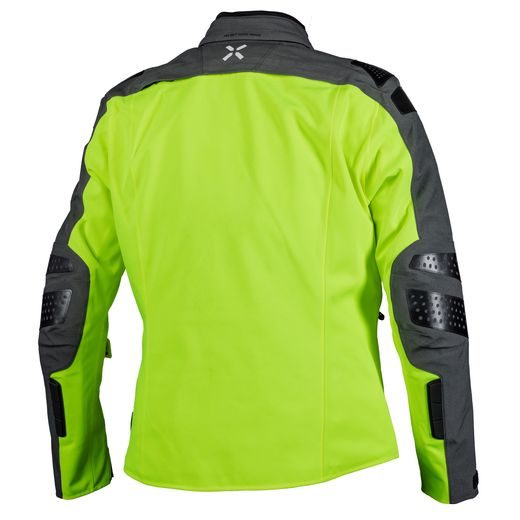 BUNDA S LAMINOVANOU MEMBRÁNOU IXS TOURSTER-STX 3.0 X2-111407 METALOVĚ ŠEDO-NEONOVĚ ŽLUTÁ XXL
