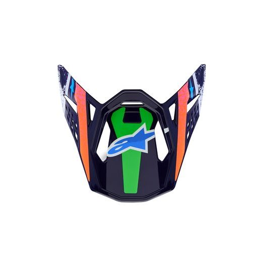 KŠILT PRO PŘILBY SUPERTECH S-M10 LIMITOVANÁ EDICE RECORDS, ALPINESTARS (ŠEDÁ/MULTIKOLOR) 2026