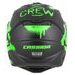 PŘILBA CROSS CUP 2 CREW JUNIOR, CASSIDA, DĚTSKÁ (ČERNÁ MATNÁ/ZELENÁ FLUO) 2026