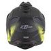 PŘILBA XD1, ZED (ČERNÁ MATNÁ/ŽLUTÁ FLUO) 2026