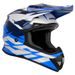 PŘILBA CROSS CUP TWO, CASSIDA (MODRÁ/TMAVĚ MODRÁ/BÍLÁ)