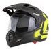 PŘILBA TOUR 2.0 CREW, CASSIDA (ČERNÁ MATNÁ/ŽLUTÁ FLUO, PLEXI S PŘÍPRAVOU PRO PINLOCK) 2026