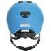 CYKLO PŘILBA SMILEY 3.0 SHINY BLUE, ABUS,DĚTSKÁ (MODRÁ)