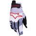 RUKAVICE RADAR, ALPINESTARS (ŠEDÁ/SVĚTLE ŠEŘÍKOVÁ/ČERVENÁ/ČERNÁ) 2027