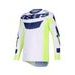 DRES RACER AIR RIWAY, ALPINESTARS (SVĚTLE ŠEDÁ/ŽLUTÁ FLUO/MODRÁ) 2026