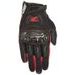 RUKAVICE SMX-2 AIR CARBON HONDA KOLEKCE, ALPINESTARS (ČERNÁ/ČERVENÁ) 2026
