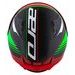 PŘILBA AERO DROME, CASSIDA (ČERNÁ MET./ČERVENÁ/ZELENÁ/BÍLÁ) 2026